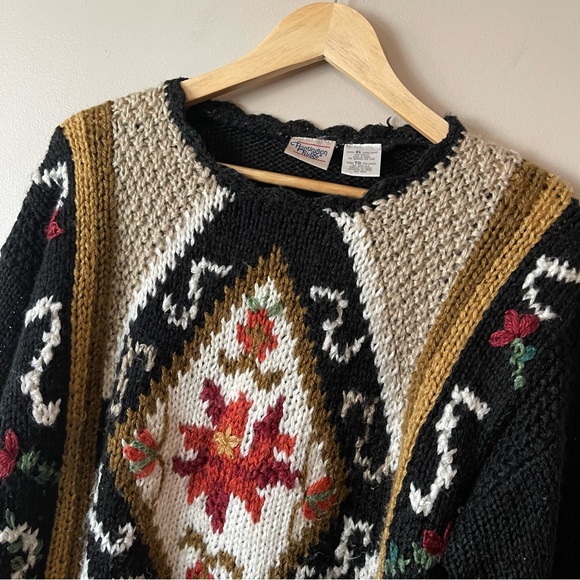 VINTAGE HUNTINGTON RIDGE Knit Sweater - Picture 6 of 7